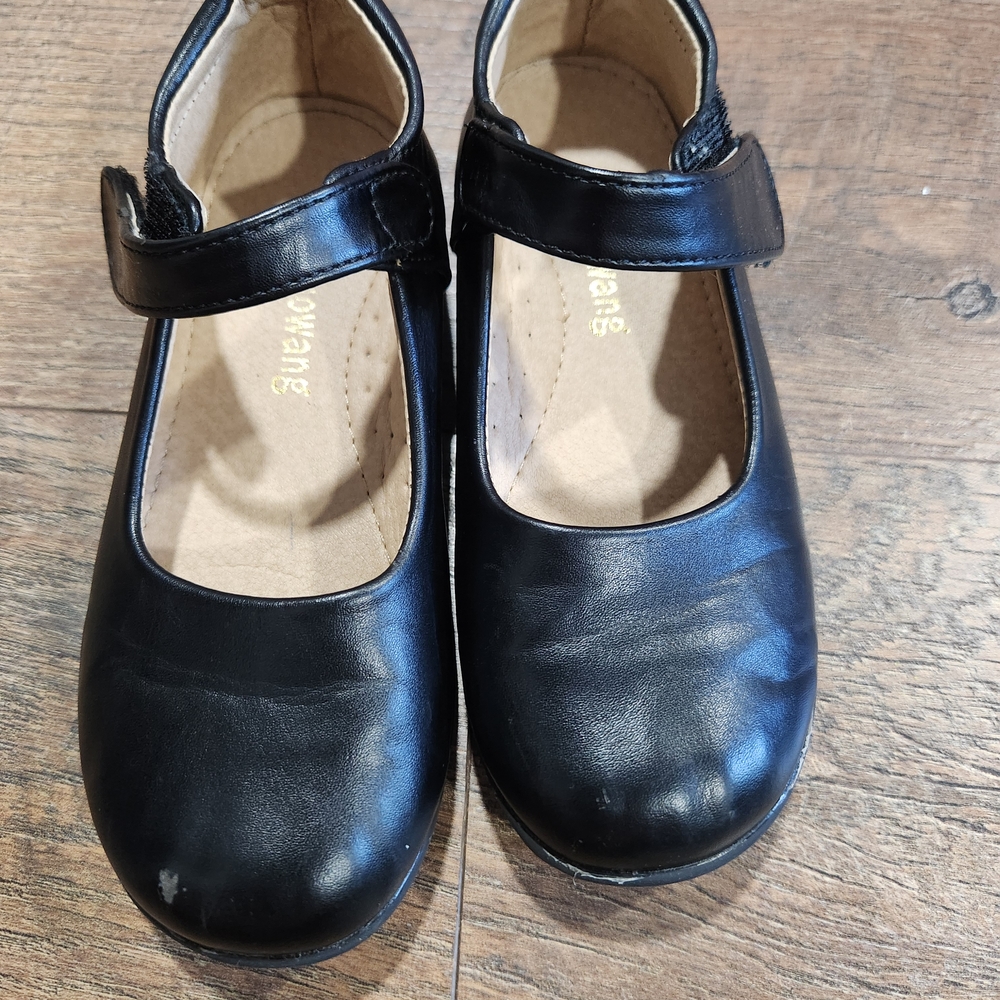 Black Kids Mary Jane Shoes